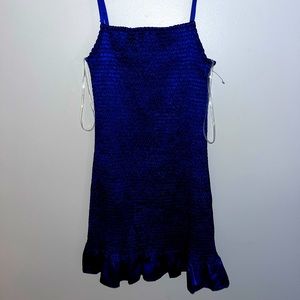 Blue Mini Dress